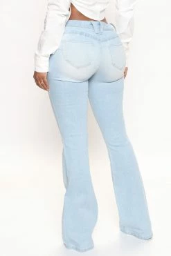 Top 10 ๐ Fashion Nova Finding My Way Low Rise Flare ๐ Jeans - Light Blue Wash ๐งจ 7 Fashion Nova Finding My Way Low Rise Flare Jeans - Light Blue Wash