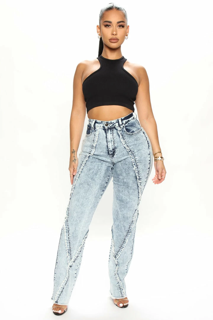 Top 10 โค๏ธ Fashion Nova Ashlee Straight Leg ๐ Jeans - Acid Wash โ 4 Fashion Nova Ashlee Straight Leg Jeans - Acid Wash