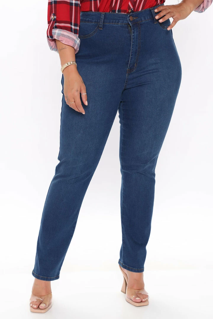Cheapest 👏 Fashion Nova Simpler Times Skinny 👖 Jeans - Medium Blue Wash 🔔 8 Fashion Nova Simpler Times Skinny Jeans - Medium Blue Wash
