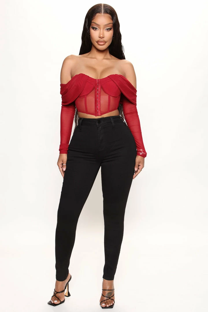 Fashion Nova Get You Alone Booty Lifter Skinny Jeans - Black