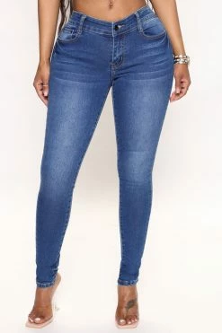 Fashion Nova Shake That Thing Jeans - Black Skinny Jeans