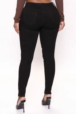 Fashion Nova Shake That Thing Jeans - Black Skinny Jeans