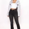 Fashion Nova Babetown Bootcut Jeans - Black Wash