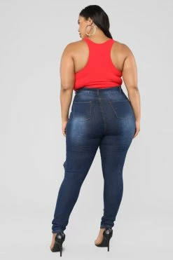 Fashion Nova Teenage Fever Jeans - Dark
