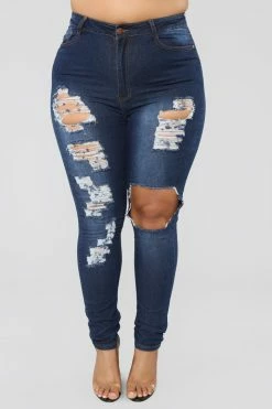 Fashion Nova Teenage Fever Jeans - Dark