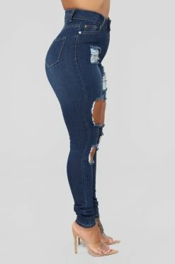 Fashion Nova Needing Something Jeans - Dark Denim
