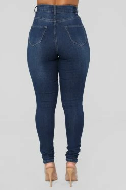Fashion Nova Needing Something Jeans - Dark Denim