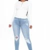 Cheapest 🌟 Fashion Nova Kaitlyn Sculpting Skinny 👖 Jeans - Light Blue Wash 😀 1 Fashion Nova Kaitlyn Sculpting Skinny Jeans - Light Blue Wash