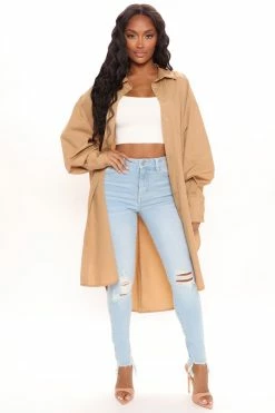 Fashion Nova Manchester Vintage Stretch Fray Hem Skinny Jeans - Light Blue Wash