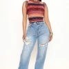 Fashion Nova Baggy Jeans Girl Crush 90's Dad Jeans - Medium Wash
