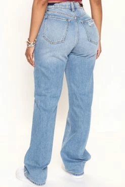 Fashion Nova Baggy Jeans Girl Crush 90's Dad Jeans - Medium Wash