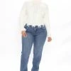 Fashion Nova Keep It Classy Tapered Mom Jeans - Dark Wash