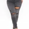 Promo β€οΈ Fashion Nova Listen To Me Ripped Slim Mom π Jeans - Black π 1 Fashion Nova Listen To Me Ripped Slim Mom Jeans - Black