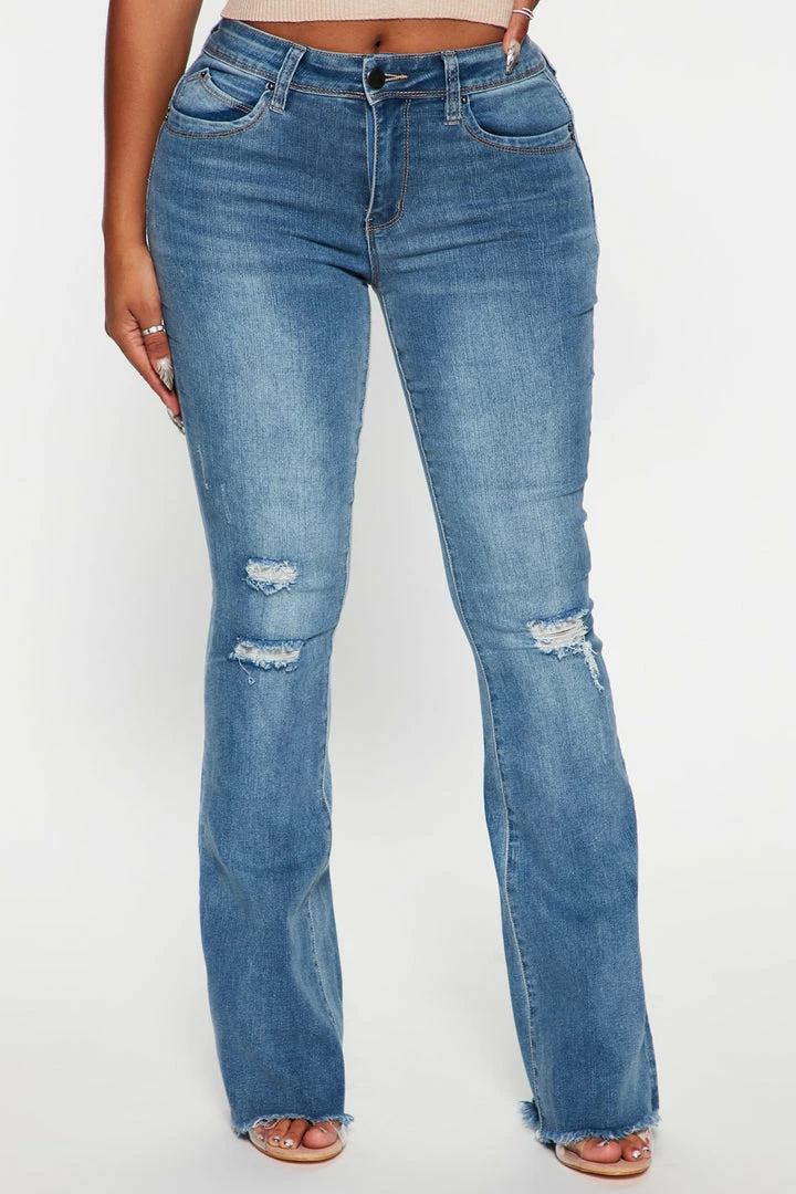 Cheapest π€© Fashion Nova First Love Recycled Stretch Flare π Jeans - Dark Wash β€οΈ 3 Fashion Nova First Love Recycled Stretch Flare Jeans - Dark Wash