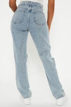 Best Pirce ๐ Fashion Nova Feed My Ego Slouch Fit ๐ Jeans - Light Blue Wash ๐งจ 18 Fashion Nova Feed My Ego Slouch Fit Jeans - Light Blue Wash