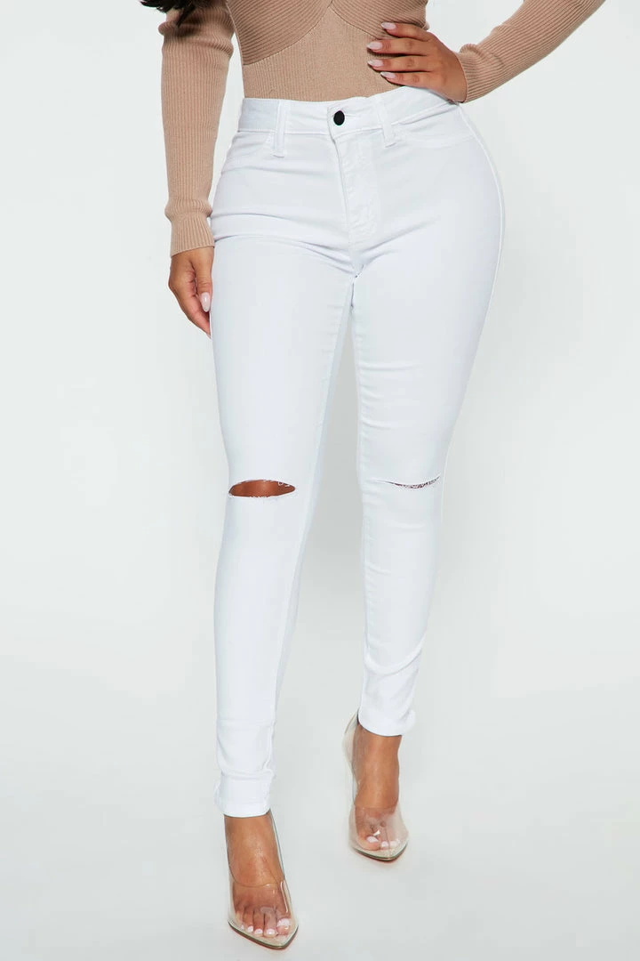 Best Pirce π Fashion Nova Petite Canopy π Jeans - White π 4 Fashion Nova Petite Canopy Jeans - White