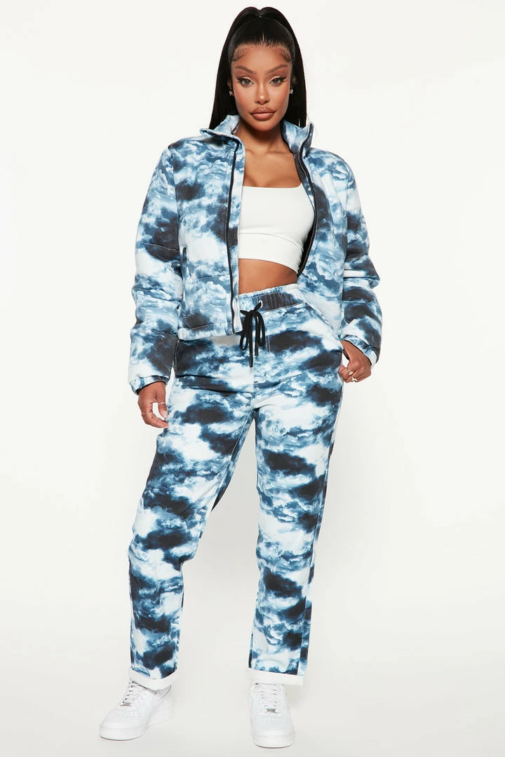 Budget π₯° Fashion Nova Straight Leg π Jeans Head In The Clouds Denim Joggers - Blue/combo β 3 Fashion Nova Straight Leg Jeans Head In The Clouds Denim Joggers - Blue/combo