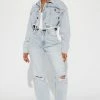 Buy ๐ Fashion Nova Chit Chat Straight Leg ๐ Jeans - Light Wash ๐ 2 Fashion Nova Chit Chat Straight Leg Jeans - Light Wash