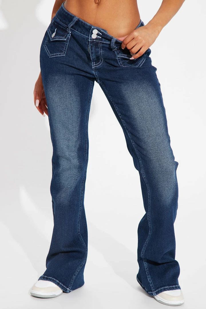 Best deal π Fashion Nova Heiress Mid Rise Y2K Bootcut π Jeans - Dark Wash π 4 Fashion Nova Heiress Mid Rise Y2K Bootcut Jeans - Dark Wash