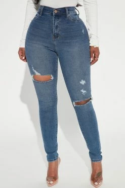 Fashion Nova Turn' Heads Booty Lifting Skinny Jeans - Medium Wash