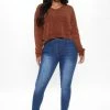 Fashion Nova Skinny Jeans Sedona High Rise Skinny Jean - Dark Wash
