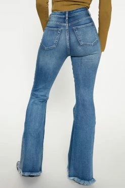 Fashion Nova Chick Flicks Stretch Flare Jeans - Medium Wash