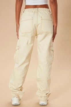 Cheap โ๏ธ Fashion Nova Baggy ๐ Jeans Give Me A Break Cargo Carpenter ๐ Jeans - Off White ๐ 13 Fashion Nova Baggy Jeans Give Me A Break Cargo Carpenter Jeans - Off White