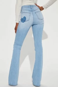 Fashion Nova Tall Dare To Flare Jeans - Medium Blue Wash
