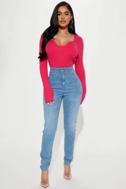 Fashion Nova Celebrity Sculpting Stretch Skinny Jeans - Medium Wash