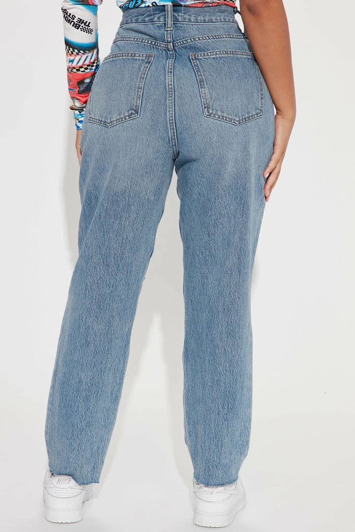 Cheapest 𧨠Fashion Nova Skinny π Jeans Petite All Split Up High Rise Mom π Jeans - Medium Wash 𧨠5 Fashion Nova Skinny Jeans Petite All Split Up High Rise Mom Jeans - Medium Wash
