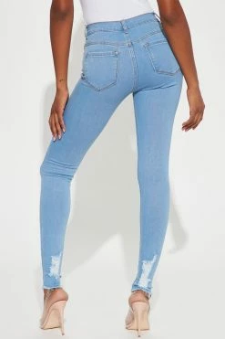 Discount ๐ Fashion Nova Skinny ๐ Jeans Tall Ella Skinny Jean - Medium Blue Wash โ 10 Fashion Nova Skinny Jeans Tall Ella Skinny Jean - Medium Blue Wash