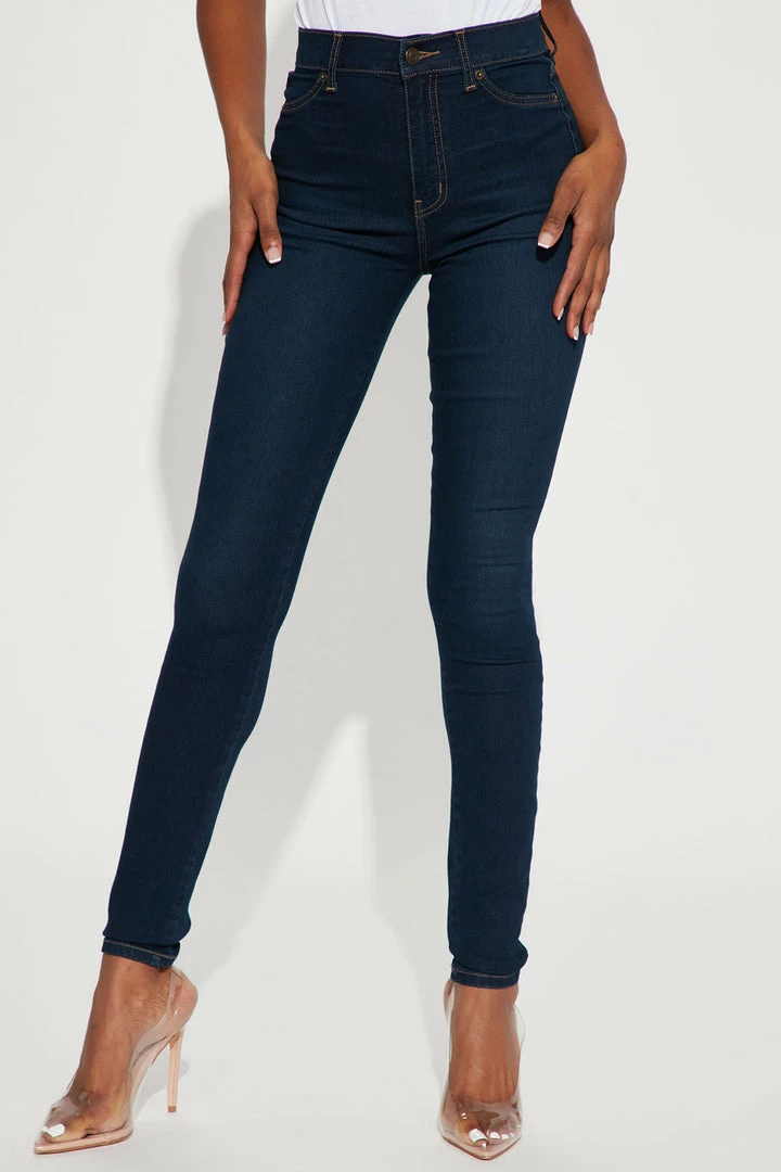 New ✨ Fashion Nova Tall Flex Game Strong High Rise Skinny 👖 Jeans - Dark Wash 😀 4 Fashion Nova Tall Flex Game Strong High Rise Skinny Jeans - Dark Wash