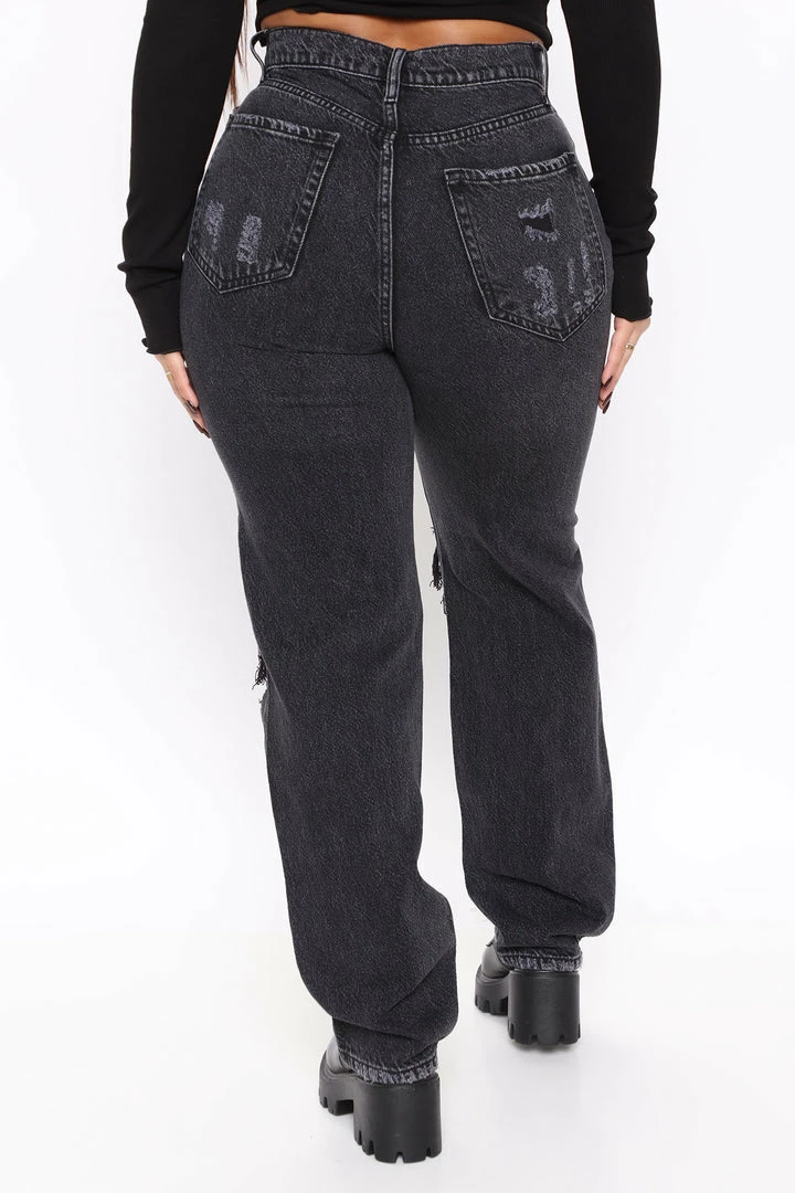 Best Sale π₯° Fashion Nova One And Only Ultra High Rise Ripped Boyfriend π Jeans - Black βοΈ 5 Fashion Nova One And Only Ultra High Rise Ripped Boyfriend Jeans - Black