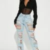 Best reviews of β Fashion Nova Nova '90s Loose Straight Leg π Jeans - Light Blue Wash π 1 Fashion Nova Nova '90s Loose Straight Leg Jeans - Light Blue Wash