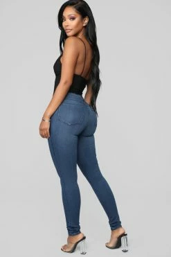 Best Sale ๐ Fashion Nova Luxe Glam High Waist Skinny ๐ Jeans - Dark ๐ 14 Fashion Nova Luxe Glam High Waist Skinny Jeans - Dark