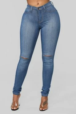 Fashion Nova Canopy Jeans - Medium Wash