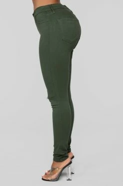 Cheap ๐ Fashion Nova Skinny ๐ Jeans Canopy ๐ Jeans - Olive โจ 23 Fashion Nova Skinny Jeans Canopy Jeans - Olive