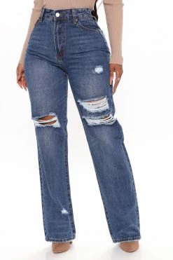 Brand new ๐ Fashion Nova We Belong Together Distressed Nova Denim Boyfriend ๐ Jeans - Medium Blue Wash Straight Leg ๐ Jeans ๐ 13 Fashion Nova We Belong Together Distressed Nova Denim Boyfriend Jeans - Medium Blue Wash Straight Leg Jeans