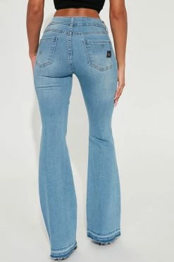 Cheap π₯ Fashion Nova Outlaw Embellished Mid Rise Flare π Jeans - Medium Wash π 7 Fashion Nova Outlaw Embellished Mid Rise Flare Jeans - Medium Wash