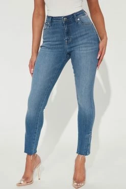 Fashion Nova In Control Lux Stretch Skinny Jean - Medium Wash
