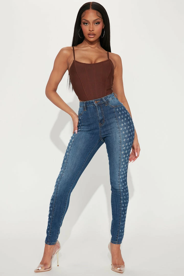 Coupon ๐ Fashion Nova Rip It Up High Rise Skinny ๐ Jeans - Medium Blue Wash ๐ฅ 3 Fashion Nova Rip It Up High Rise Skinny Jeans - Medium Blue Wash