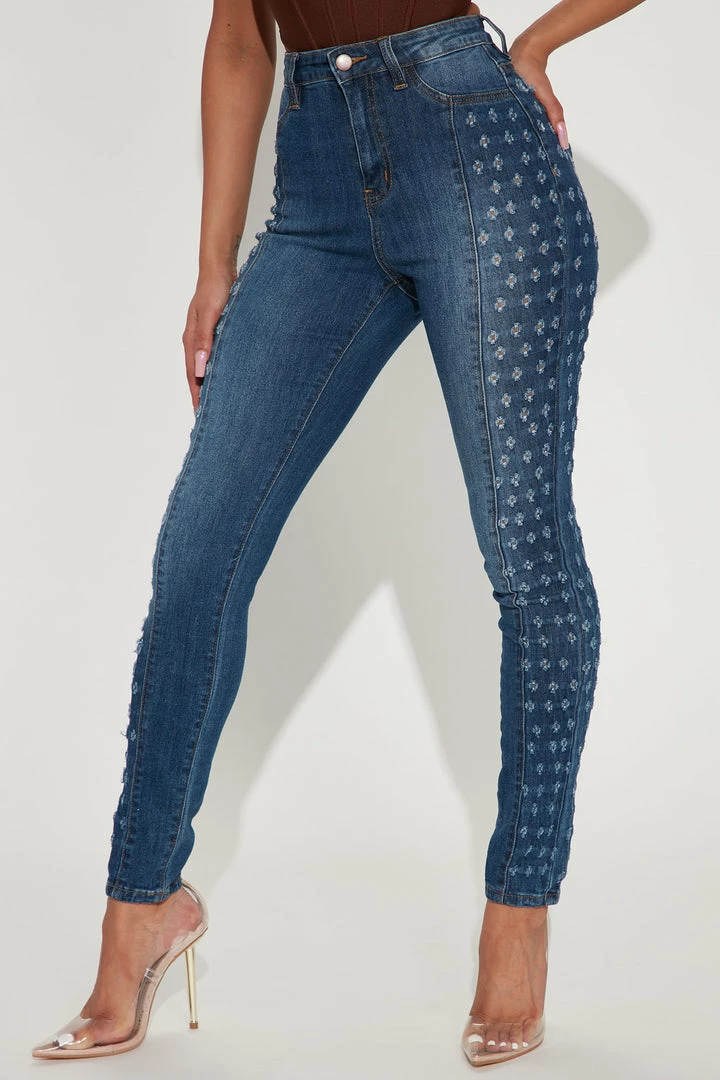 Coupon ๐ Fashion Nova Rip It Up High Rise Skinny ๐ Jeans - Medium Blue Wash ๐ฅ 4 Fashion Nova Rip It Up High Rise Skinny Jeans - Medium Blue Wash