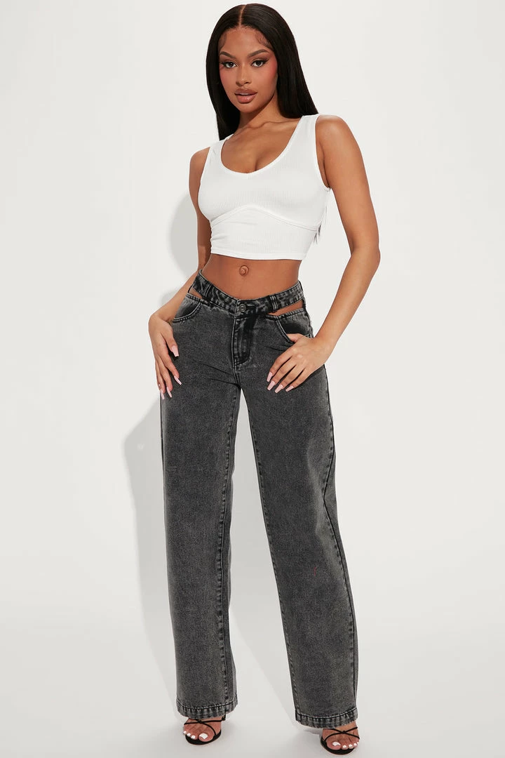 Best reviews of ๐ Fashion Nova Got A Secret V Front Straight Leg Jean - Black Wash Straight Leg ๐ Jeans ๐ 3 Fashion Nova Got A Secret V Front Straight Leg Jean - Black Wash Straight Leg Jeans
