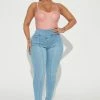Fashion Nova Picture Perfect Sculpting Stretch Skinny Jeans - Medium Wash