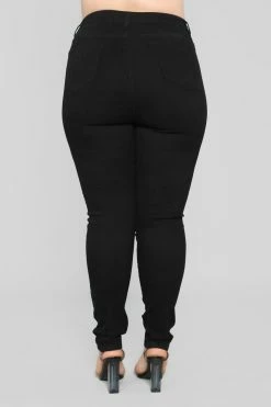 Fashion Nova Hug So Tight Jeans - Black Skinny Jeans