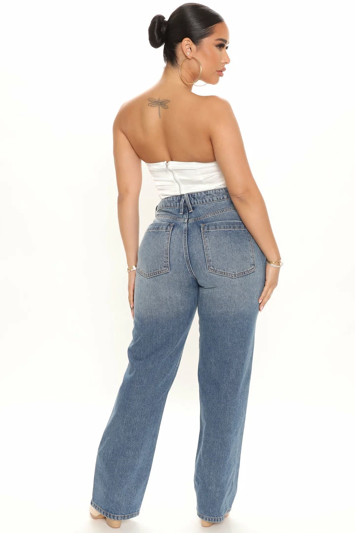Coupon ๐ Fashion Nova Keep It On The Low Straight Leg ๐ Jeans - Medium Blue Wash Baggy ๐ Jeans ๐ 6 Fashion Nova Keep It On The Low Straight Leg Jeans - Medium Blue Wash Baggy Jeans