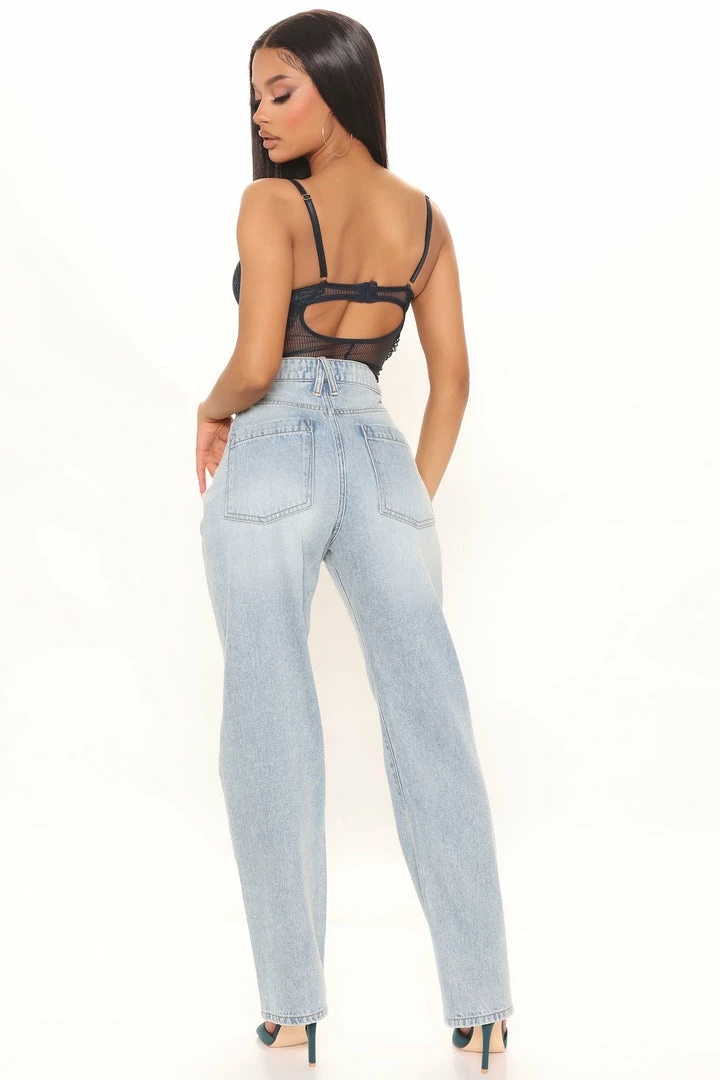 Deals ๐ฅ Fashion Nova On The Down Low Straight Leg Jean - Light Blue Wash ๐ 5 Fashion Nova On The Down Low Straight Leg Jean - Light Blue Wash