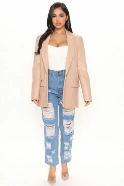 Wholesale 🥰 Fashion Nova Get Ready Distressed Boyfriend 👖 Jeans - Medium Blue Wash 💯 14 Fashion Nova Get Ready Distressed Boyfriend Jeans - Medium Blue Wash