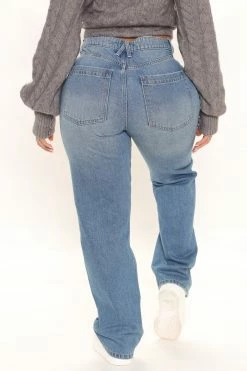 Budget ๐ฅ Fashion Nova On The Down Low Straight Leg Jean - Medium Blue Wash Baggy ๐ Jeans ๐งจ 12 Fashion Nova On The Down Low Straight Leg Jean - Medium Blue Wash Baggy Jeans