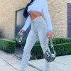 Fashion Nova About The Feels Stretch Skinny Jeans - Light Blue Wash